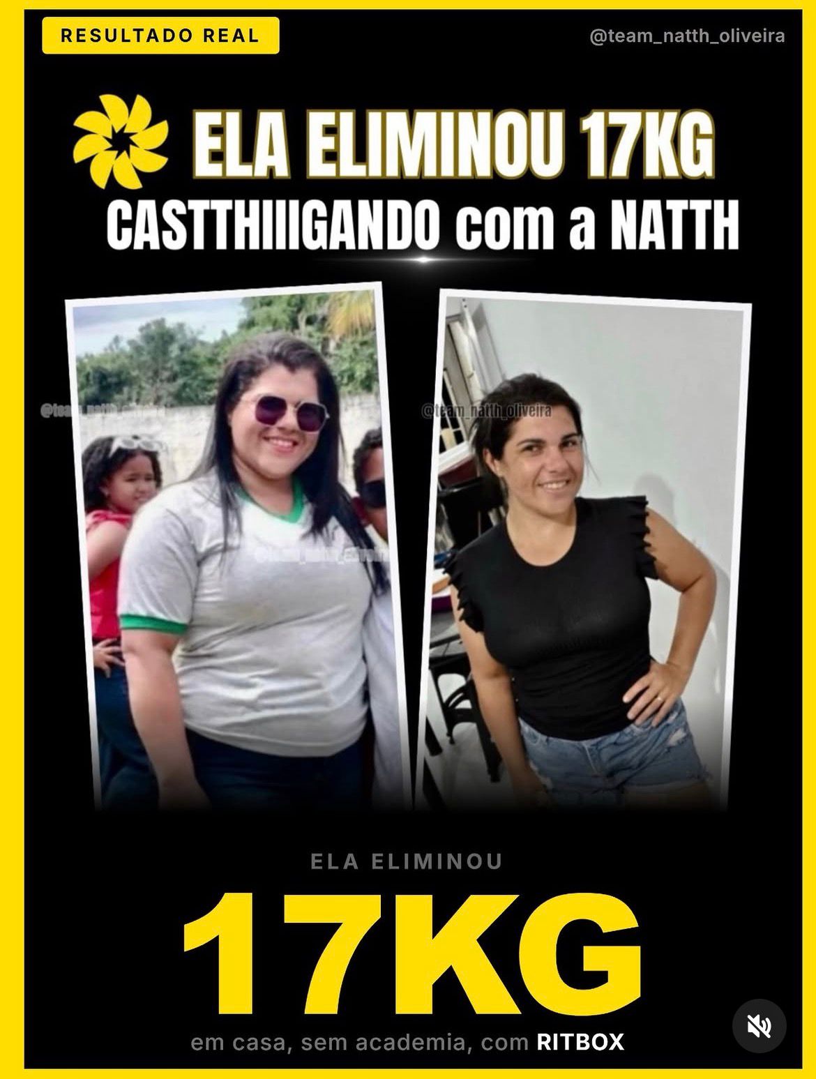Resultado -17kg
